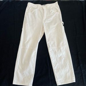 Everlane utility pant in white